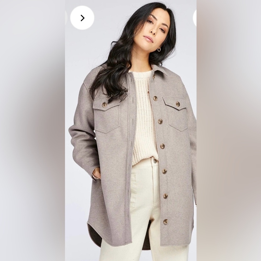 Gentle Fawn Harmony Coat in Heather Oat